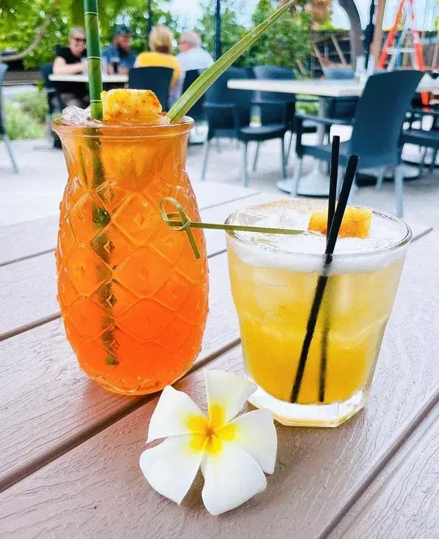 Tropical signature cocktails from the Umekes bar